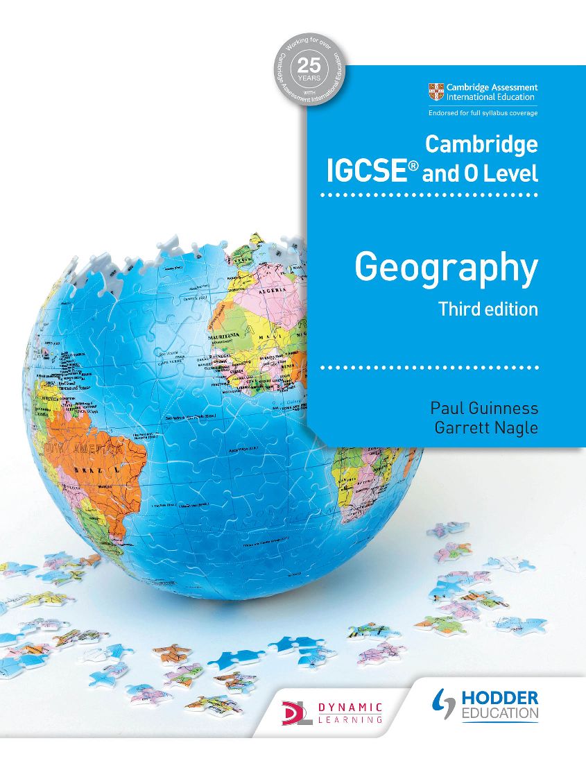 Download PDF ePub Hodder Cambridge IGCSE and O Level Geography 3rd