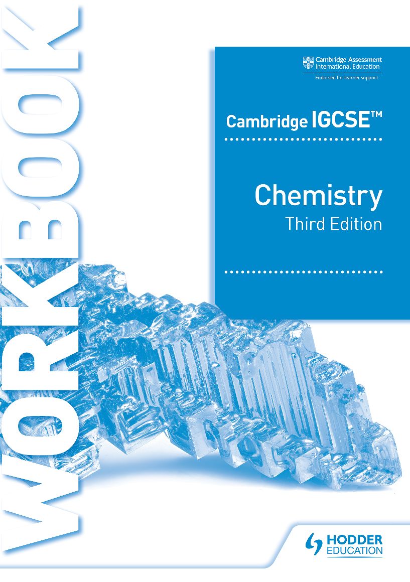 Download pdf epub hodder cambridge igcse chemistry workbook 3rd edition