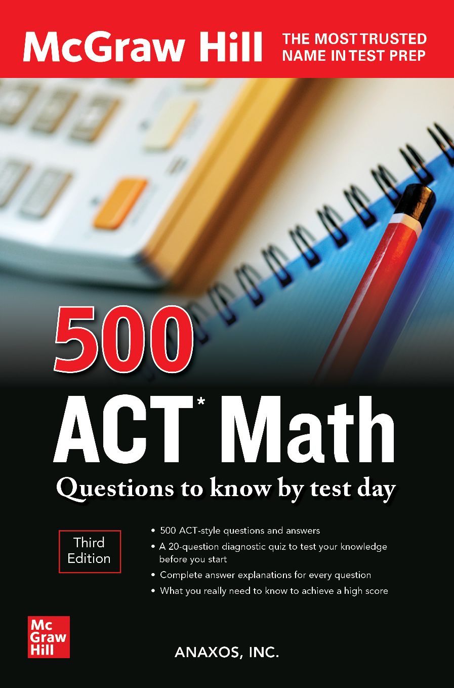 Mcgraw-hill Ebooks Free Download Pdf Download PDF ePub McGraw-Hill 500 ACT Math Questions to Know by Test