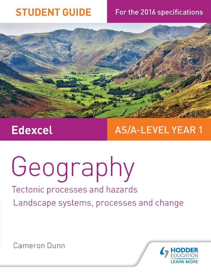 Download PDF ePub Hodder Edexcel AS/A Level Year 1 Geography Student